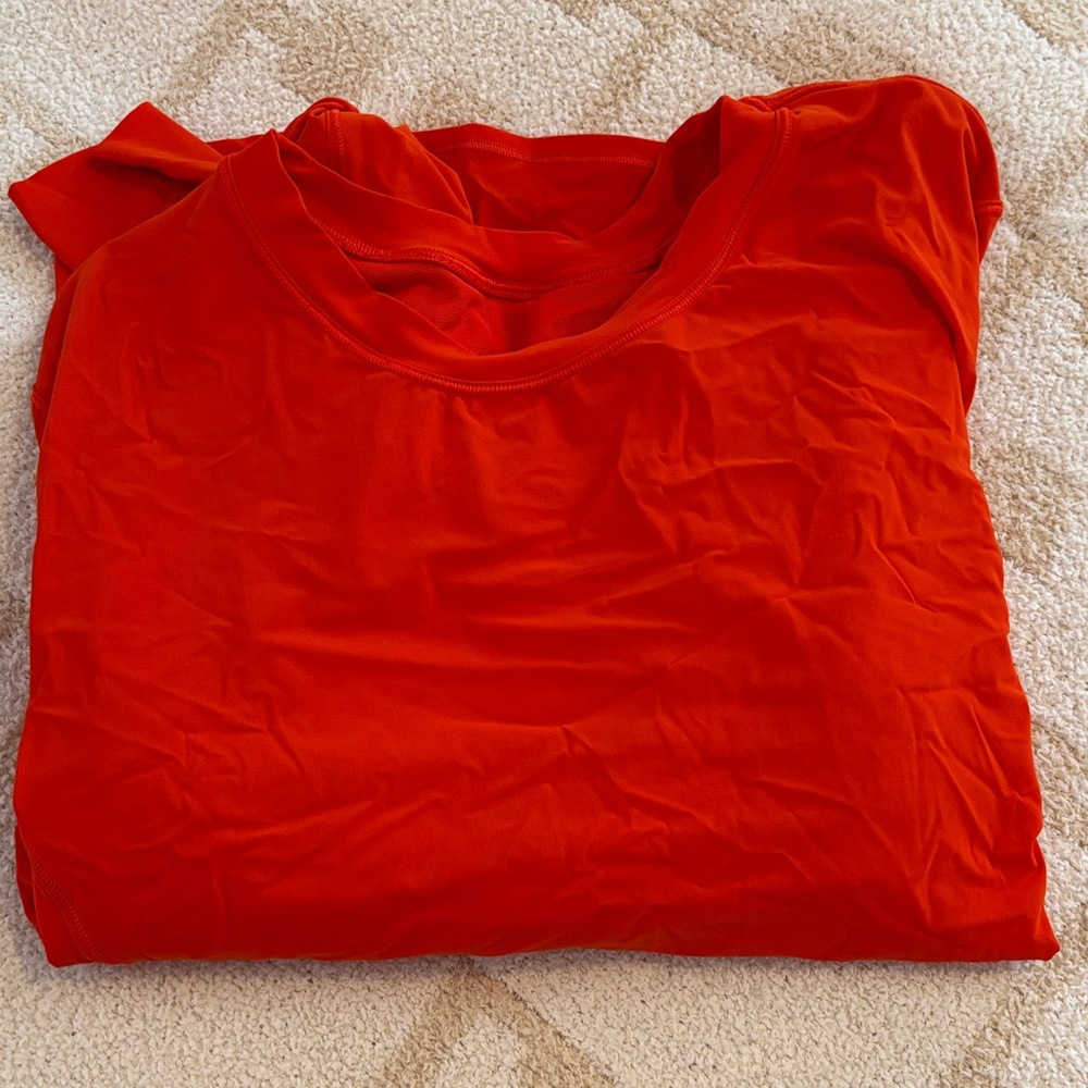 Vibrant Orange Longsleeve